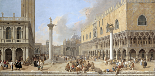 Full view of The Piazzetta at Venice